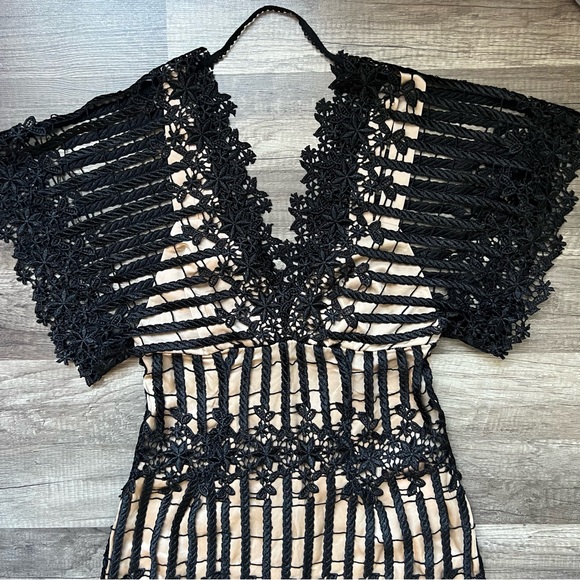 Free People Night Whispers Lace Maxi Dress - Picture 2 of 4